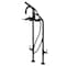Aqua Vintage CCK8405DL Freestanding Tub Faucet with Supply Line, Stop Valve, Oil Rubbed Bronze CCK8405DL - alternate 1